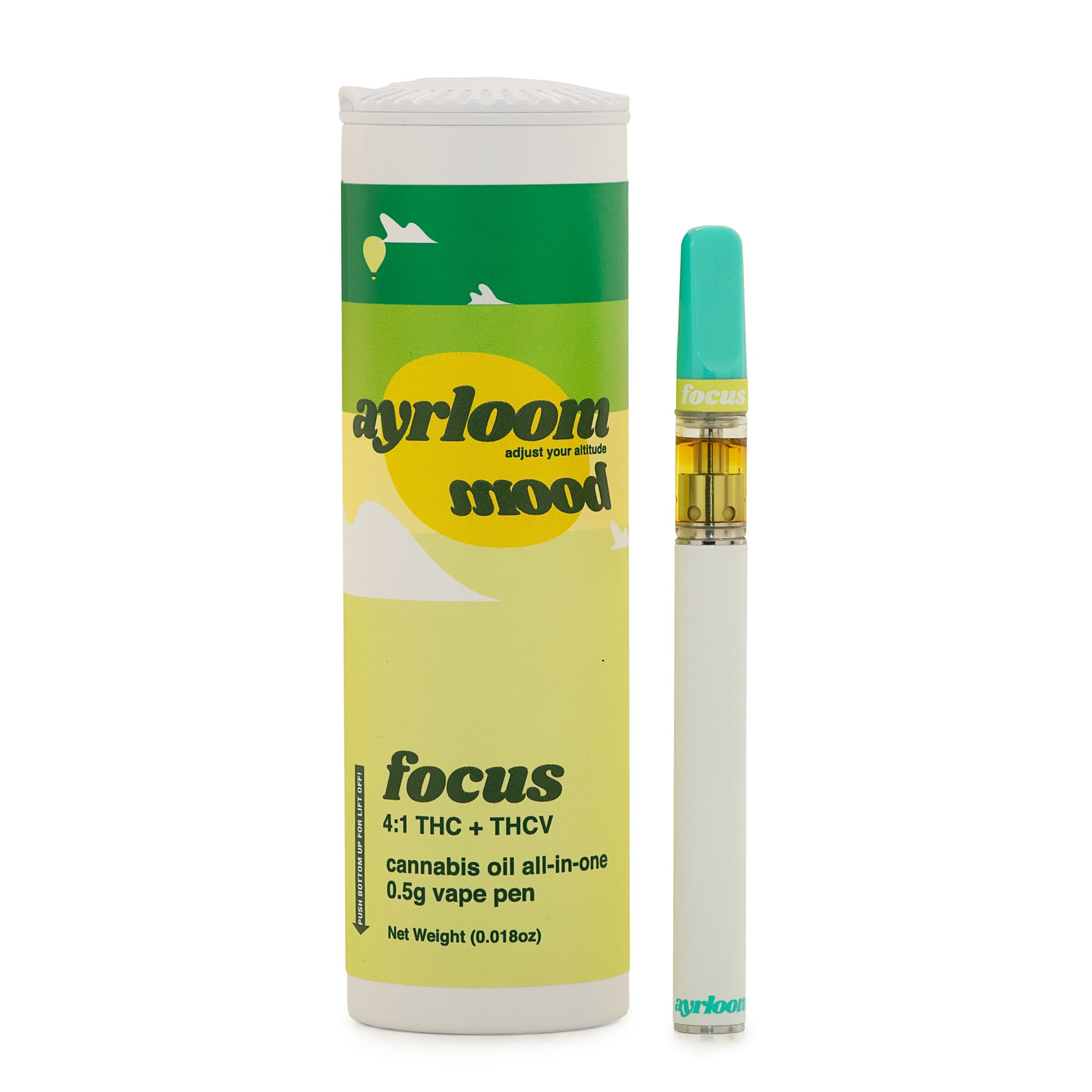 Focus AIO Disposable .5g - ayrloom 