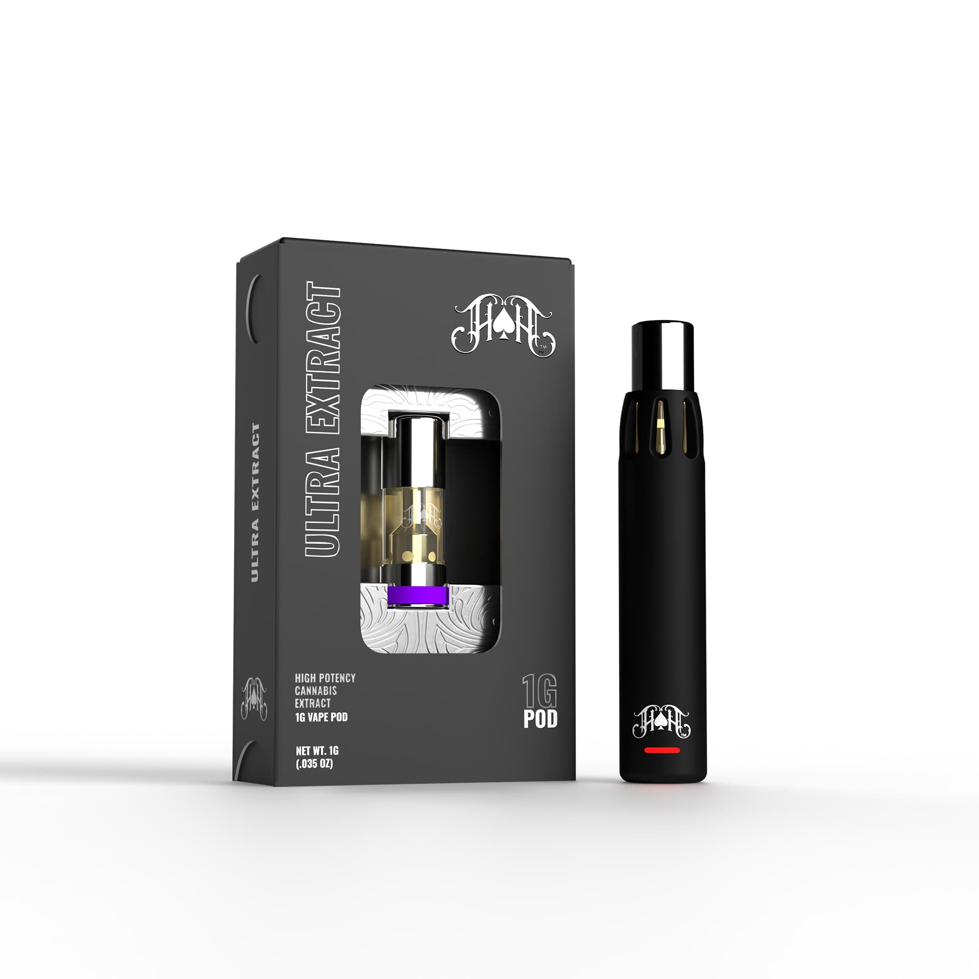 product image for Purple Haze Sativa - Ultra Extract High Potency Oil - 1G Heavy Pod