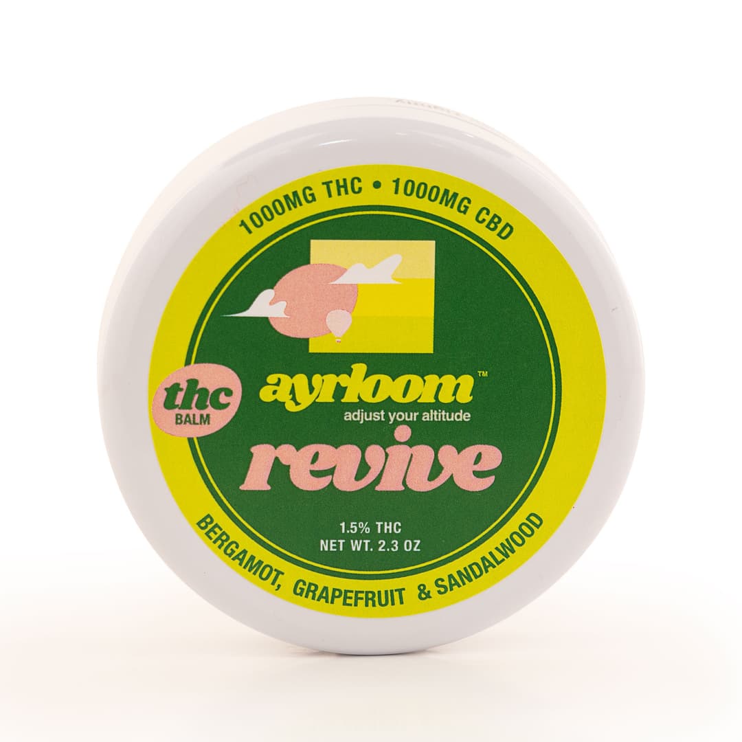 revive THC balm - ayrloom | Treehouse Cannabis