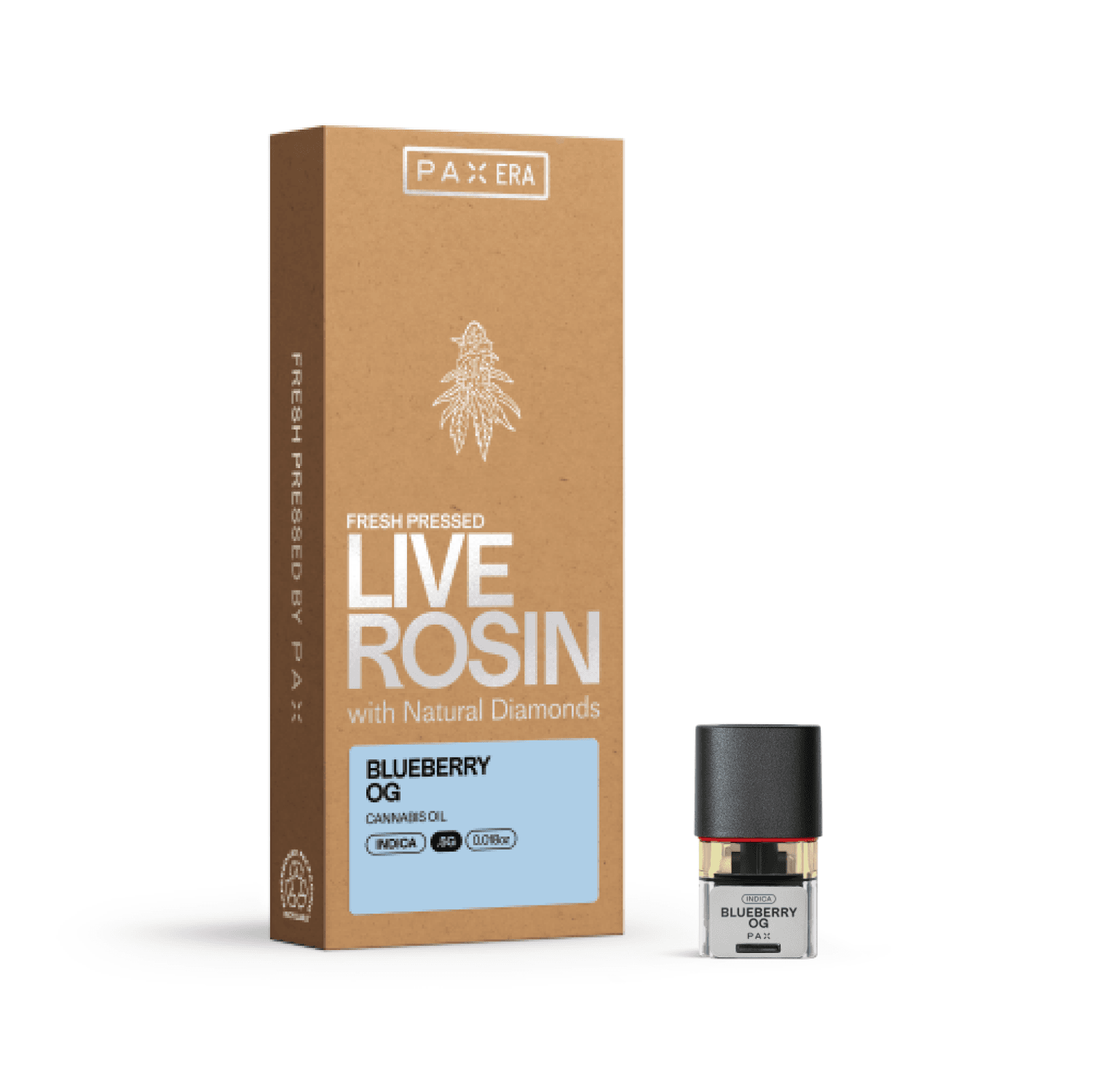 product image for PAX Live Rosin Blueberry OG 0.5g Pod