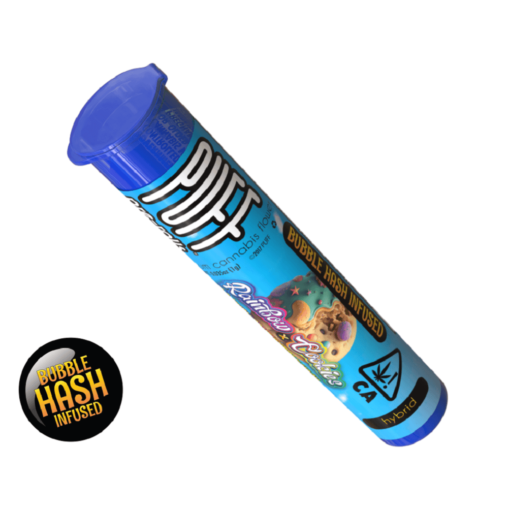 Rainbow Cookies x LA Kush Cake - Bubble Hash Infused pre-roll - Hybrid [1g] - PUFF | Treehouse Cannabis