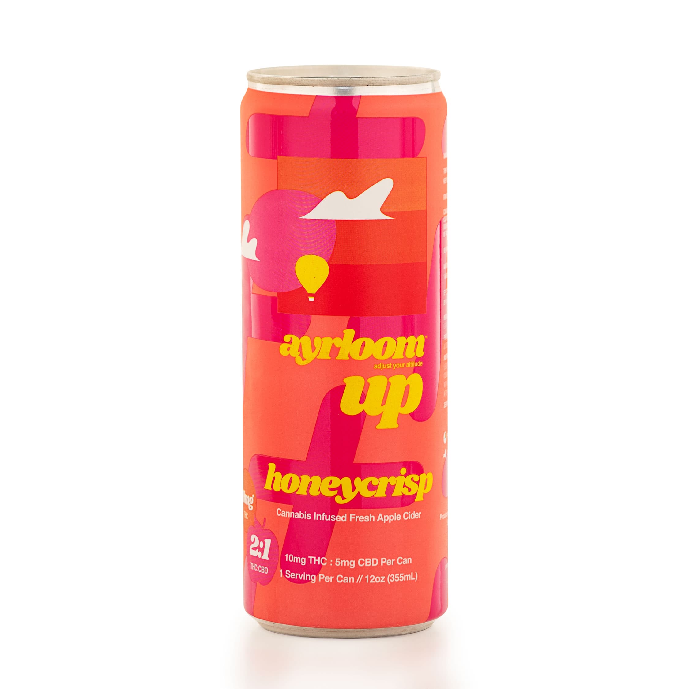 "Up" Honeycrisp 2:1 Infused beverage 10mg THC:5mg CBD Ayrloom - ayrloom 