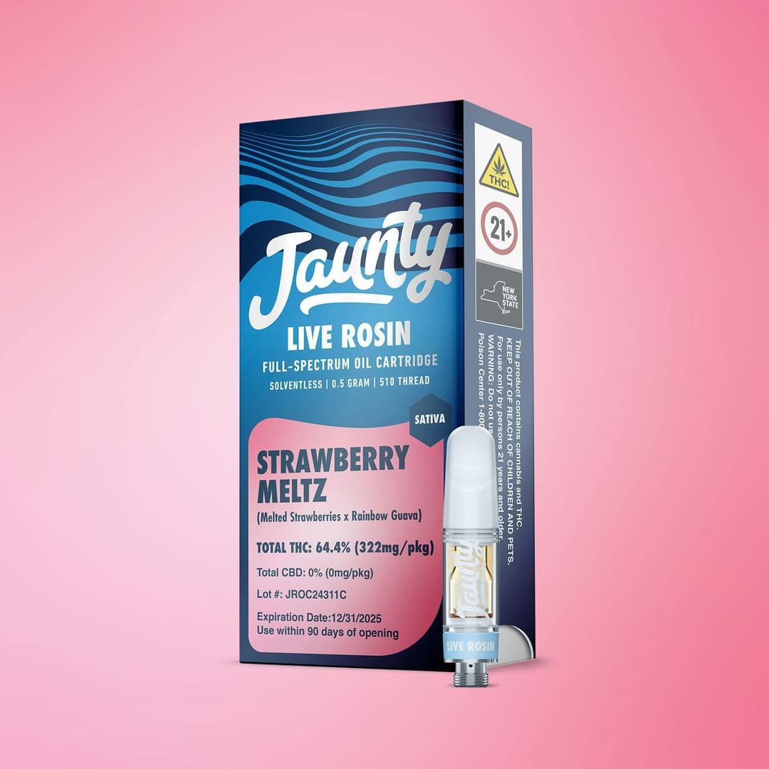 Strawberry Meltz • Live Rosin Cartridge • .5g - Jaunty | Treehouse Cannabis