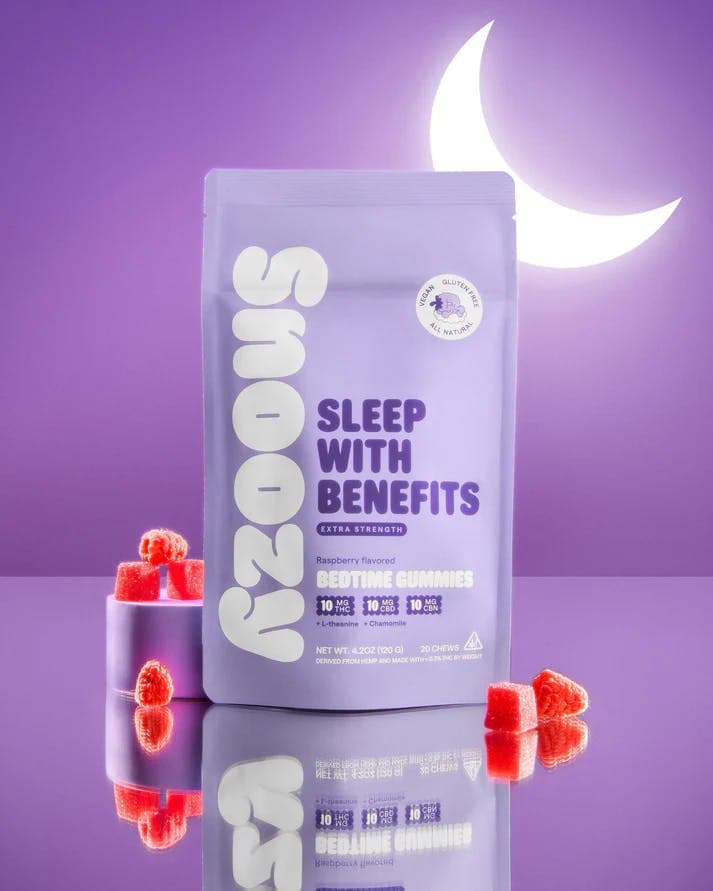 Sleep Sleep With Benefits Gummies • 20pk - Snoozy | Treehouse Cannabis