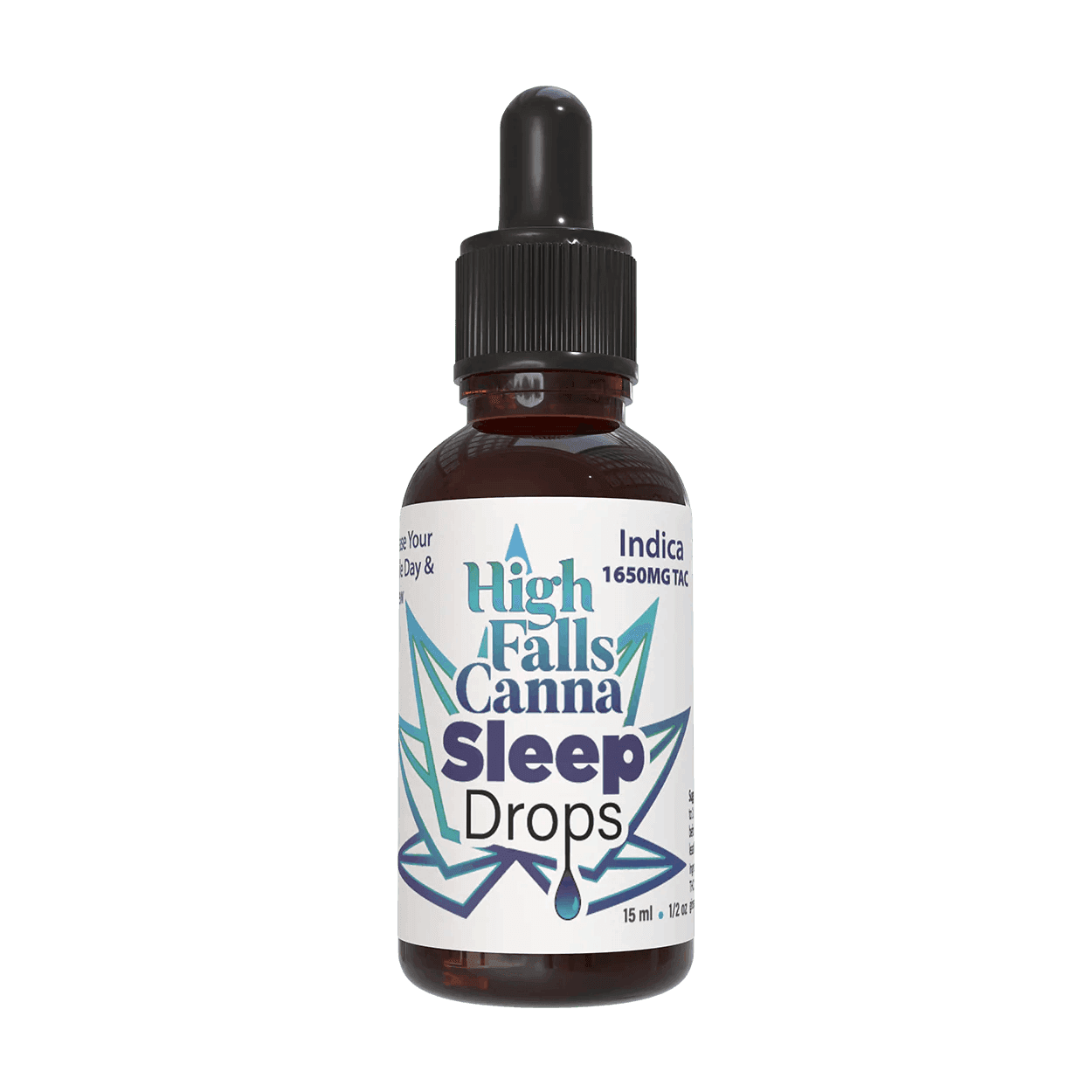 Sleep Drops Tincture • 750mg CBN • 750mg CBD • 150mg THC - High Falls Canna - TINCTURES - Rockland County Weed Delivery | Treehouse Cannabis