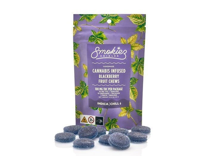 Sweet Blackberry Gummies • 10 Pack - Smokiez Edibles - EDIBLES - Rockland County Weed Delivery | Treehouse Cannabis