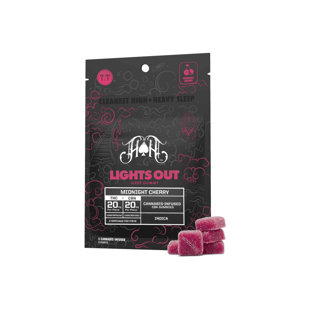 product image for Lights Out CBN Sleep Heavy Hitters Gummies 5 Pack 100mg