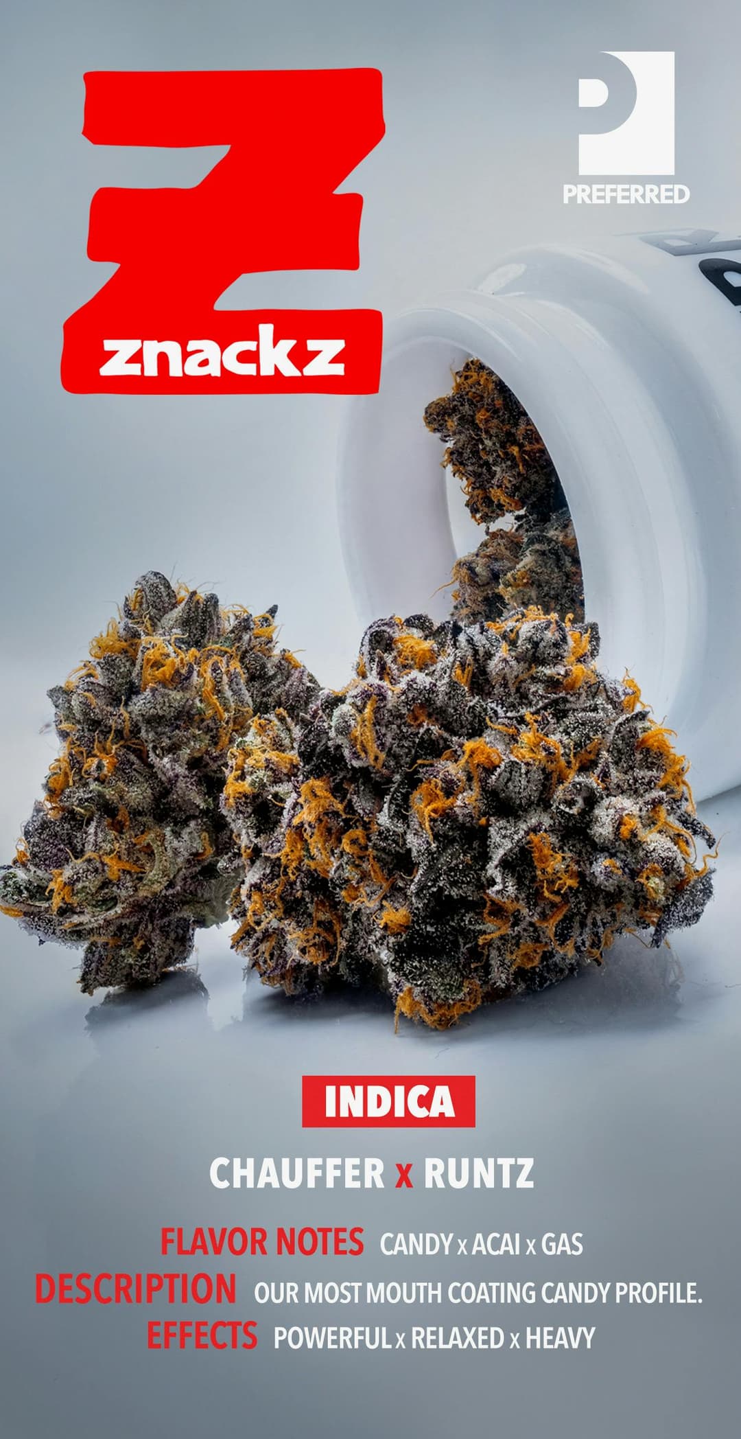 Znackz • Flower • 3.5g - Preferred Gardens | Treehouse Cannabis