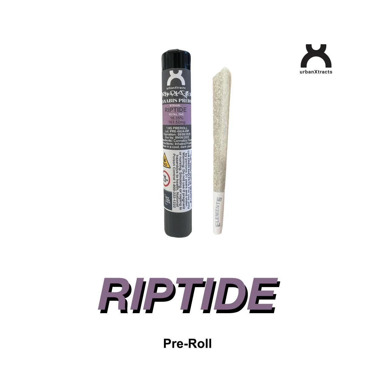 Riptide Pre-Roll • 1g - urbanXtracts - PRE_ROLLS - Rockland County Weed Delivery | Treehouse Cannabis