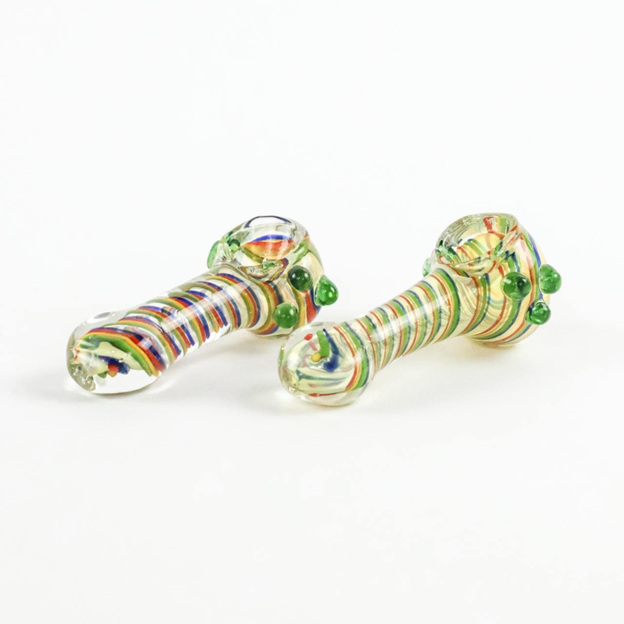 3.5" Glass Hand Pipe – Random Bowl Color - 