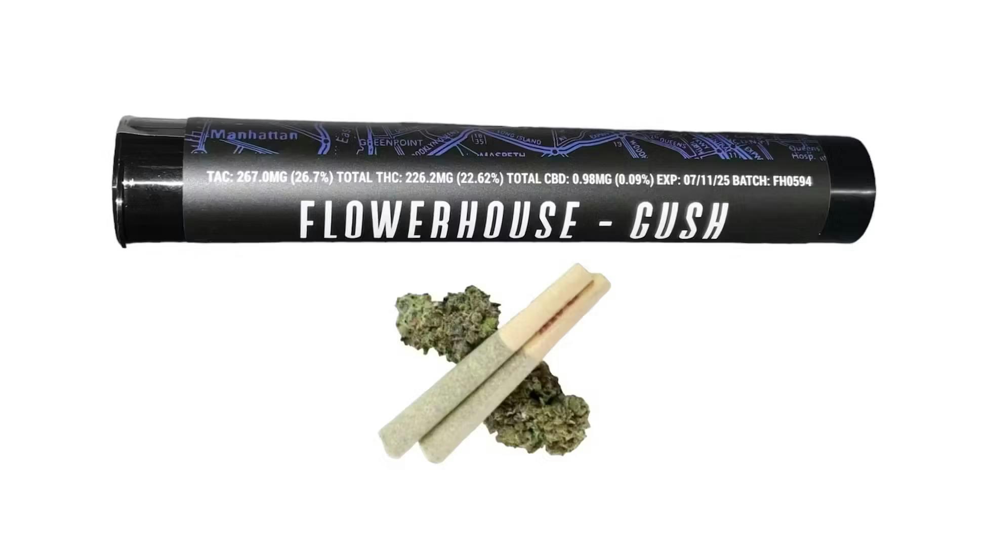 Gush Pre-Rolls 2 Pack 1g Flower House - Flower House 