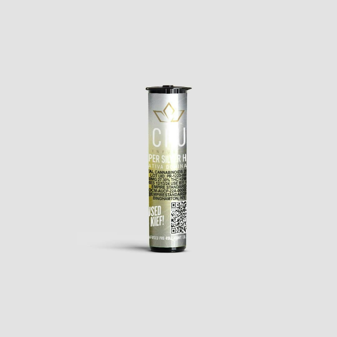 Super Silver Haze • Infused Kief Pre-Roll - CRU Cannabis | Treehouse Cannabis