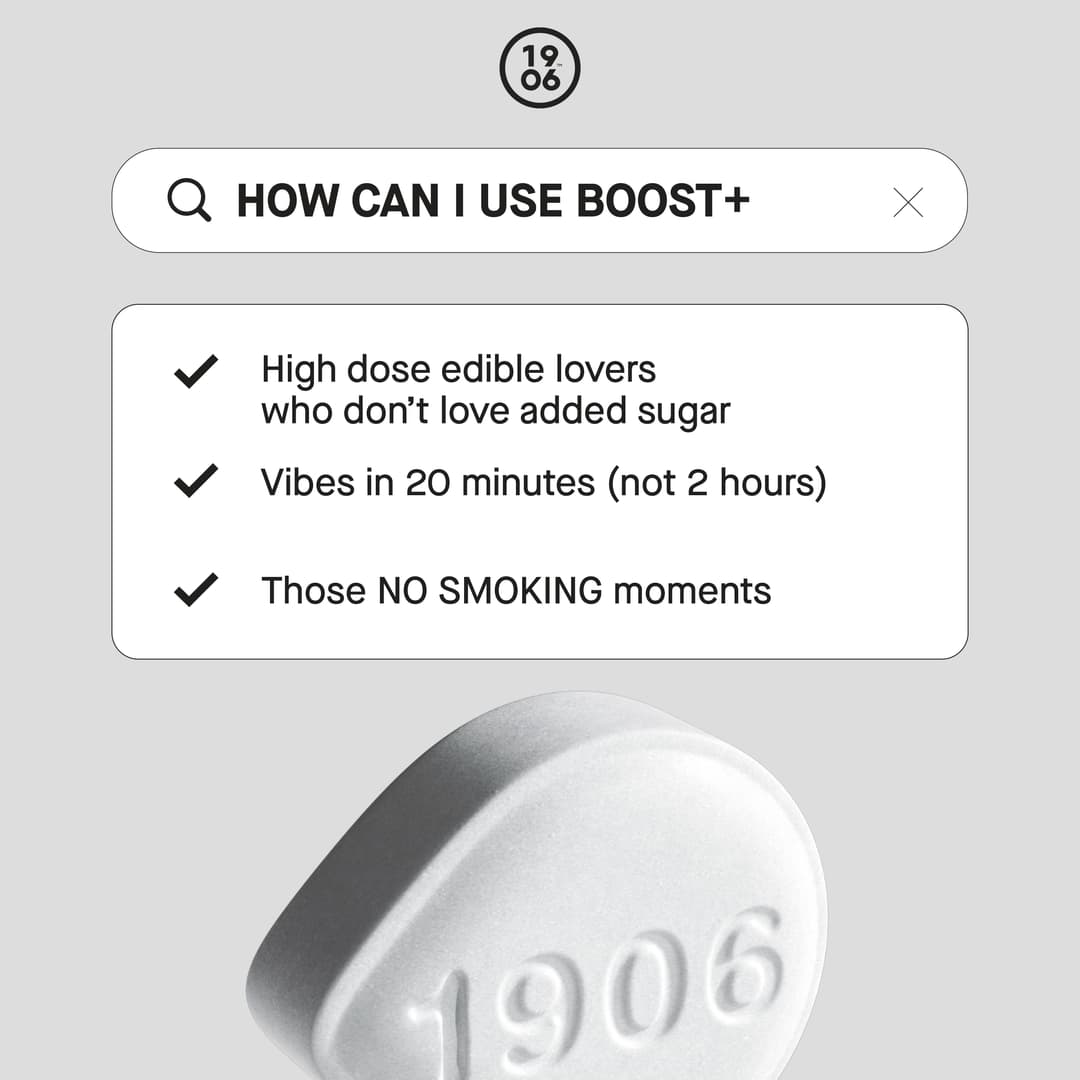 BOOST+ Drops 3-pack - 1906 | Treehouse Cannabis