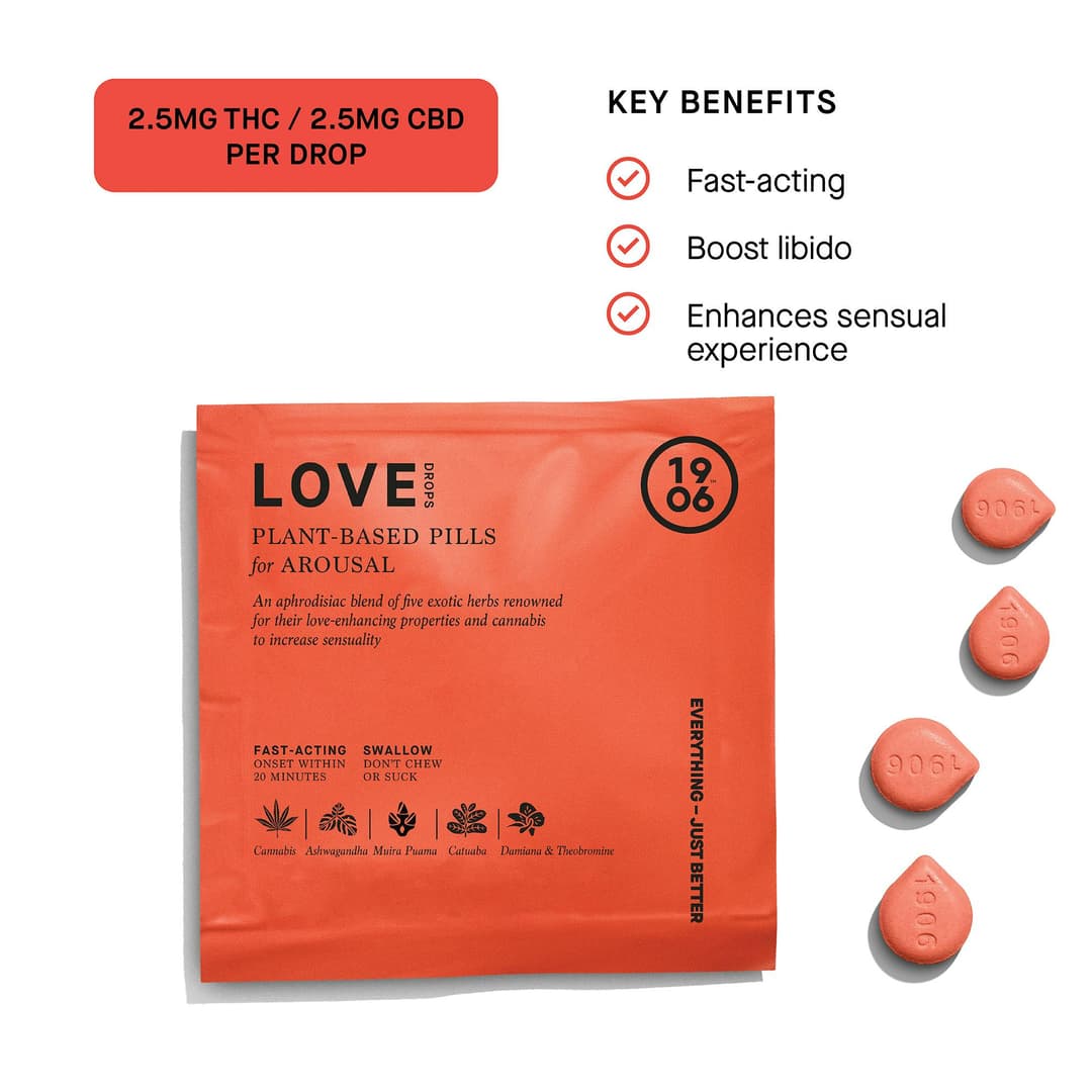 Love Drops 4-pack - 1906 | Treehouse Cannabis