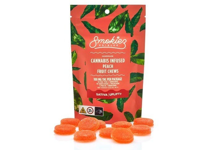 Sweet Peach Gummies • 10 Pack - Smokiez Edibles - EDIBLES - Rockland County Weed Delivery | Treehouse Cannabis