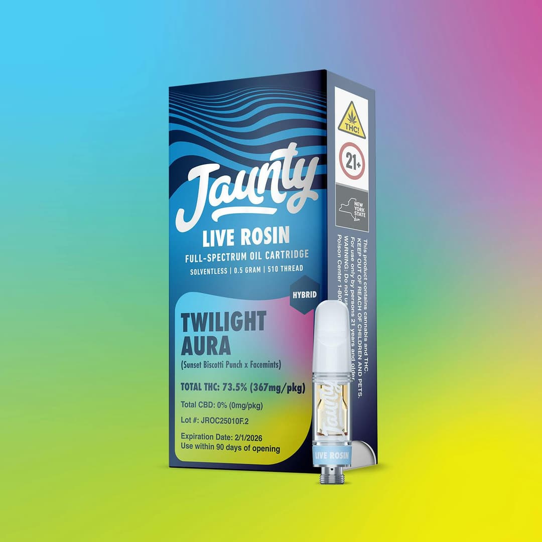 Twilight Aura • Live Rosin • 0.5g - Jaunty | Treehouse Cannabis