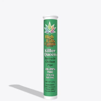 Killer Queen HV • Pre-Packed Chillum • .33g - High Falls Canna | Treehouse Cannabis