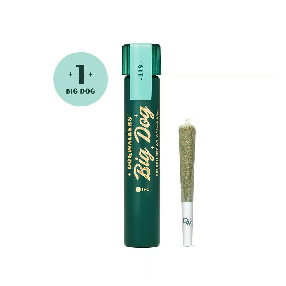 Brownie Scout • Big Dog Pre-Roll • .75g - Dogwalkers | Treehouse Cannabis