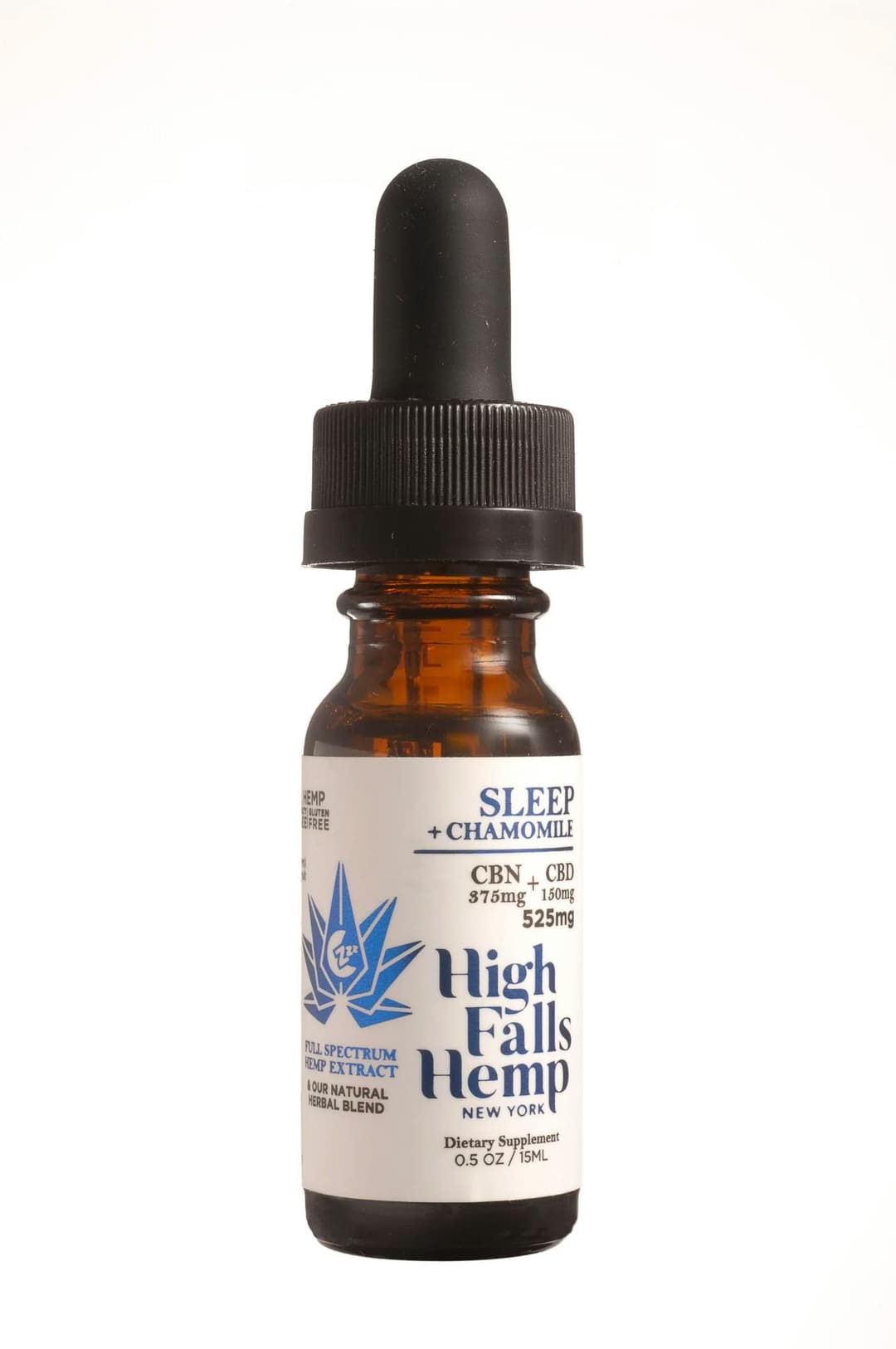 Sleep Full Spectrum CBD • Tincture • 375mg CBN:150mg CBD - High Falls Canna | Treehouse Cannabis