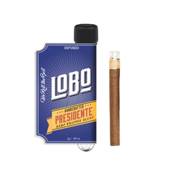 product image for Triangle Mints Infused Presidente XL Hemp Blunt 2g