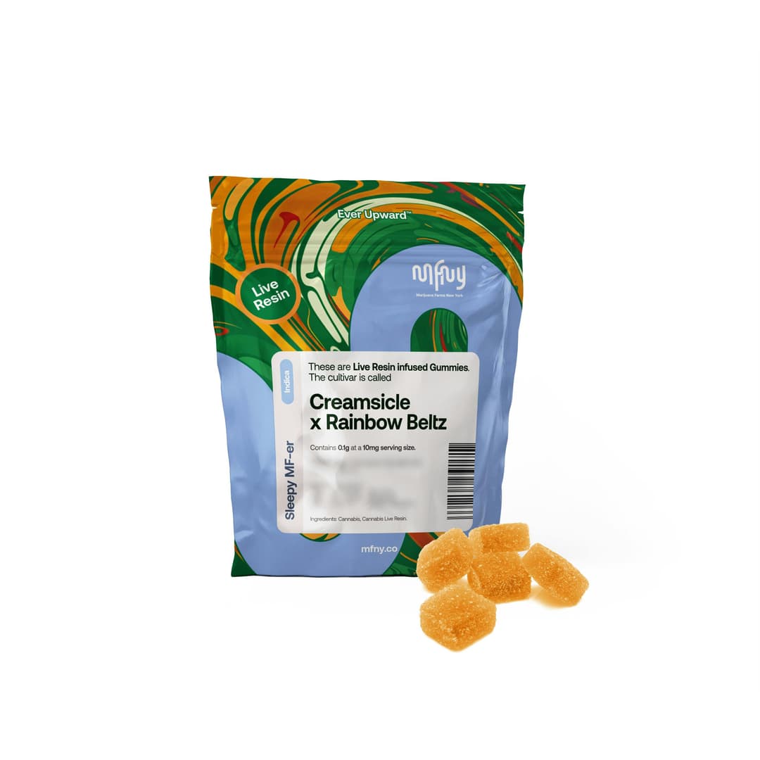 Creamsicle x Rainbow Belts Live Resin • 10 Pack • THC: 100mg - MFNY | Treehouse Cannabis