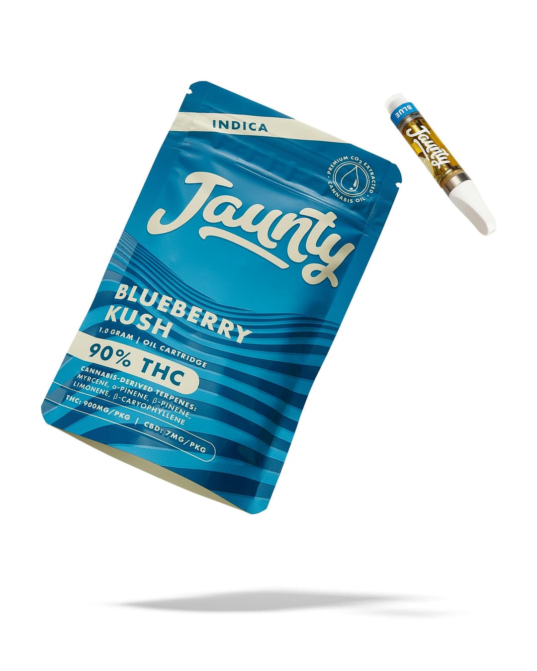 Blueberry Kush • Cartridge • 1g - Jaunty | Treehouse Cannabis