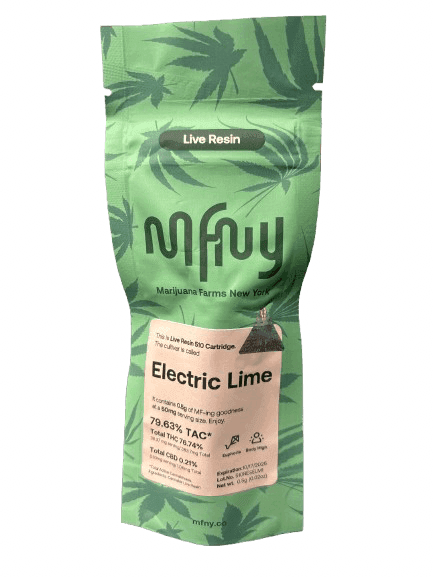 Electric Lime • MFNY • Cartridge • .5g - MFNY | Treehouse Cannabis