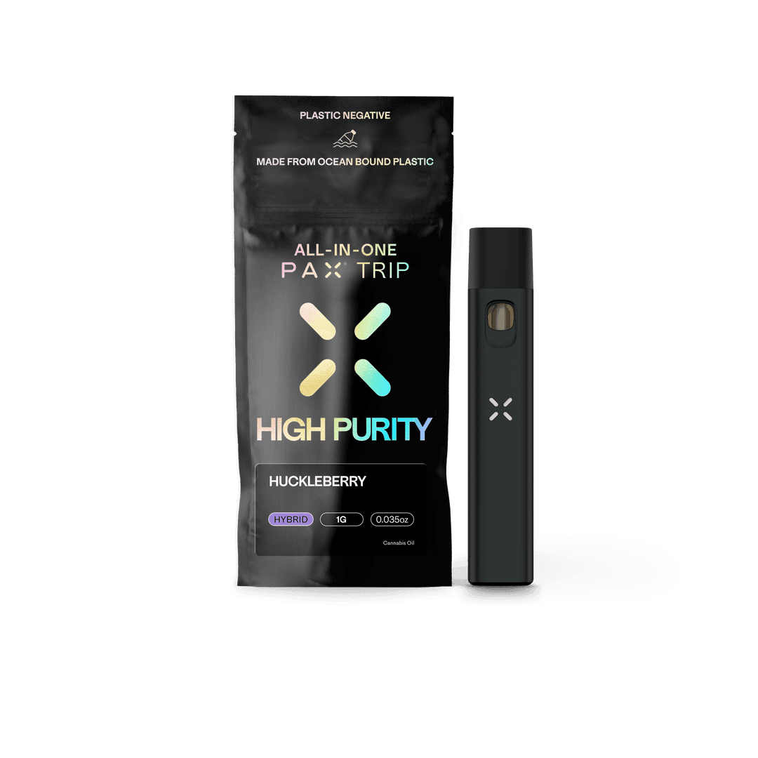 Huckleberry • High Purity THC AIO Disposable • 1g - PAX | Treehouse Cannabis