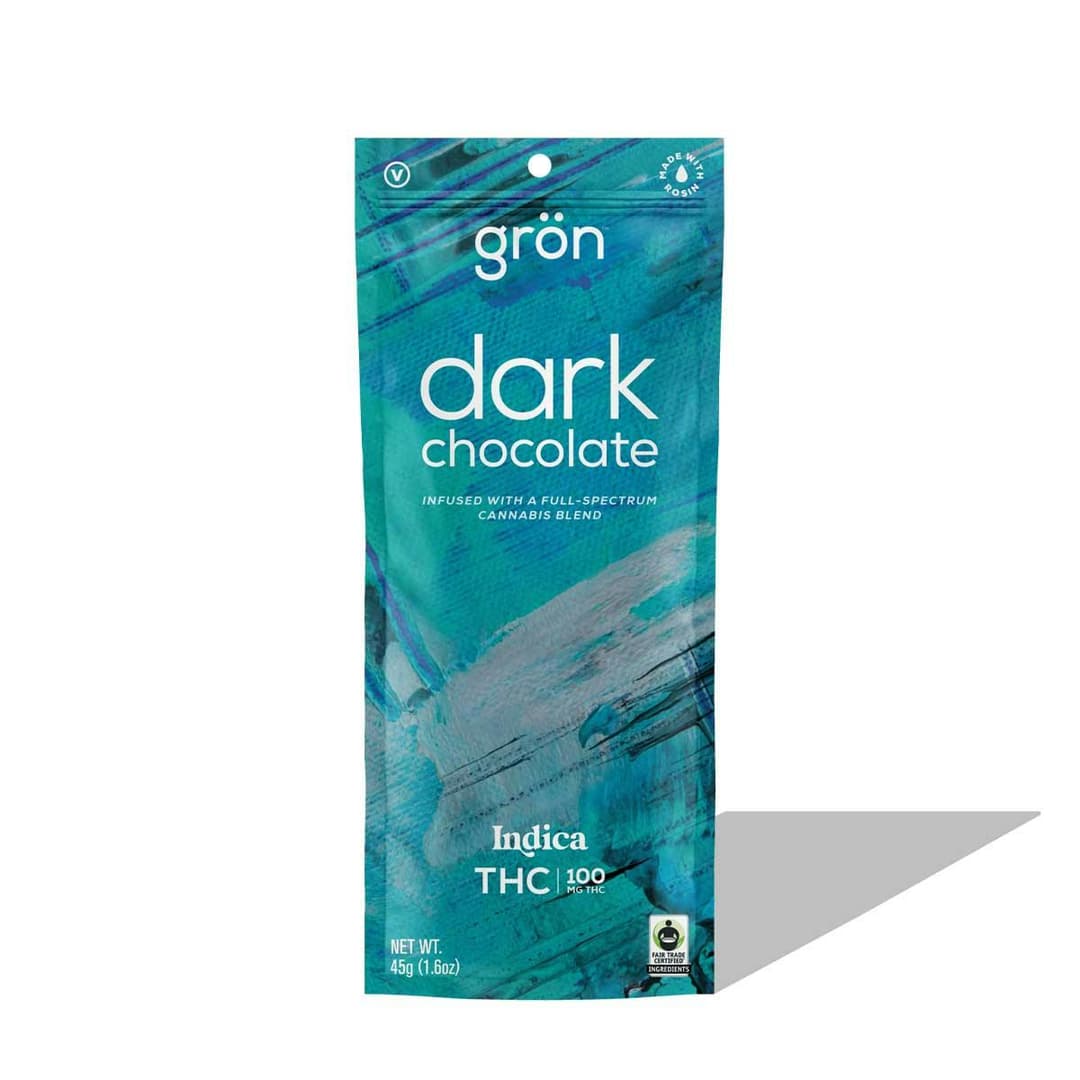 Dark Chocolate Bar • THC: 100mg - Gron | Treehouse Cannabis