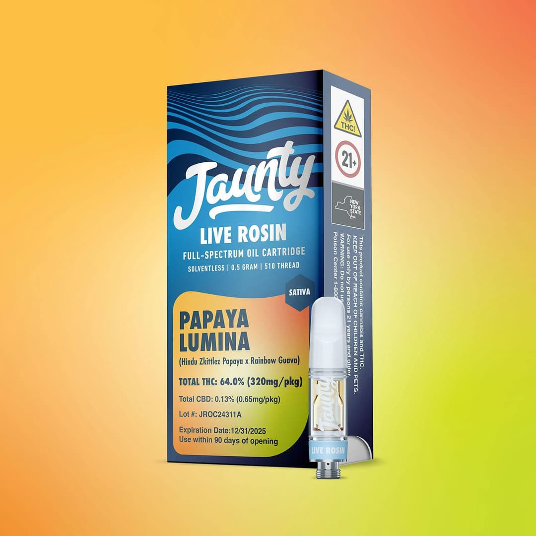 Papaya Lumina Live Rosin  • Cartridge • - Jaunty | Treehouse Cannabis