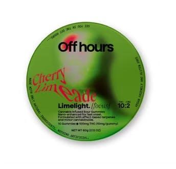 Cherry Limeade Limelight Gummies - Off Hours | Treehouse Cannabis - Weed delivery for New York