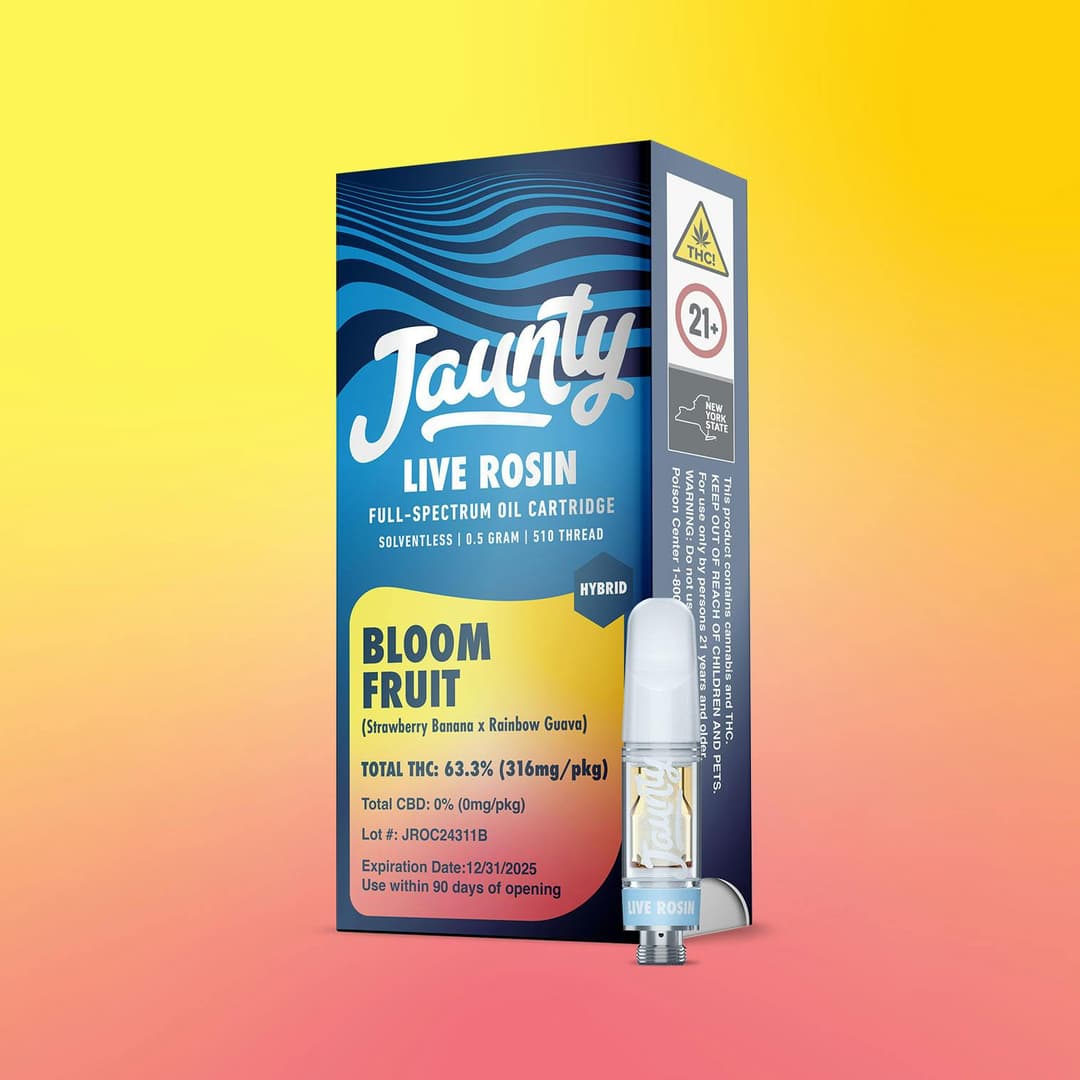 Bloomfruit • Live Rosin Cartridge • .5g - Jaunty | Treehouse Cannabis