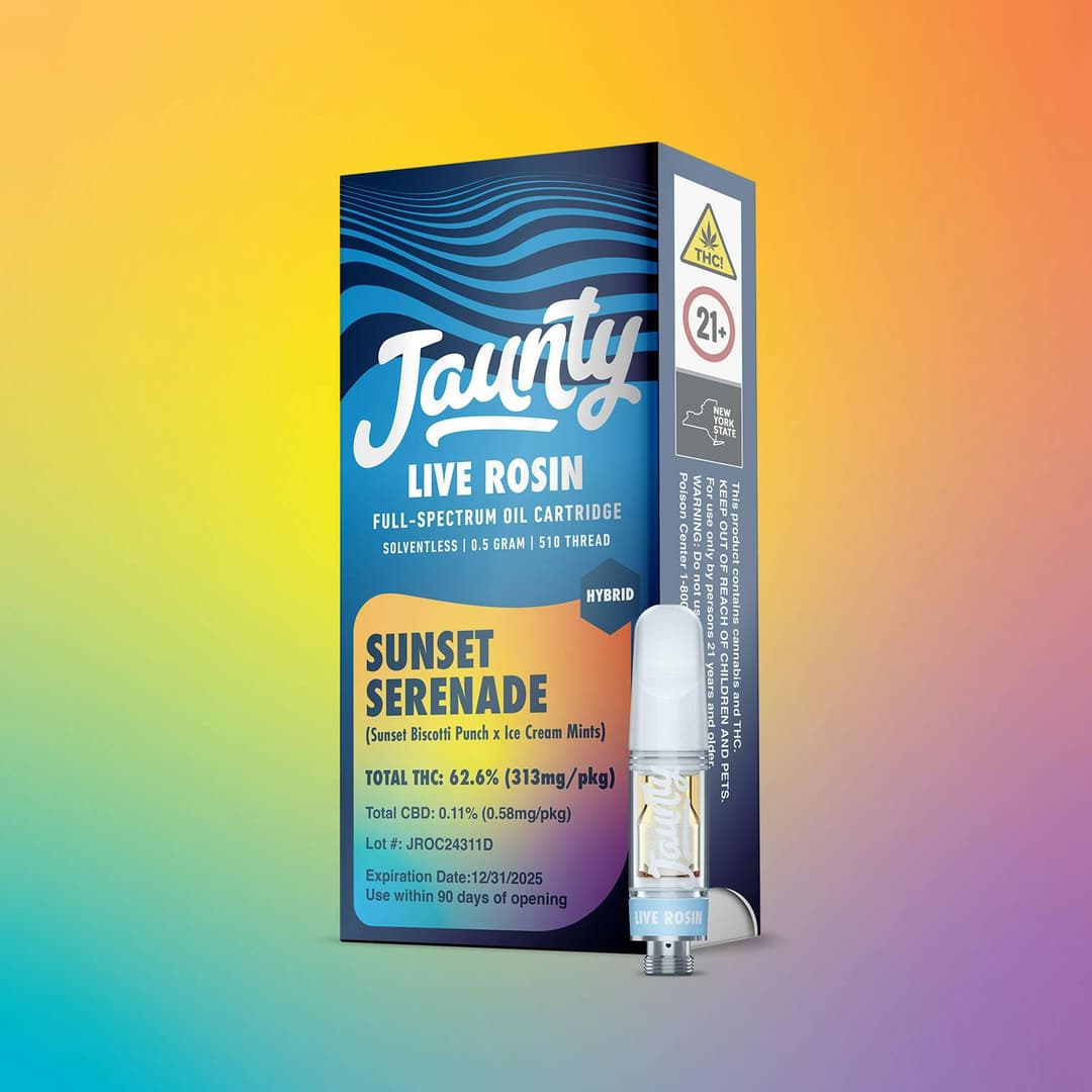 Sunset Serenade • Live Rosin Cartridge • .5g - Jaunty | Treehouse Cannabis