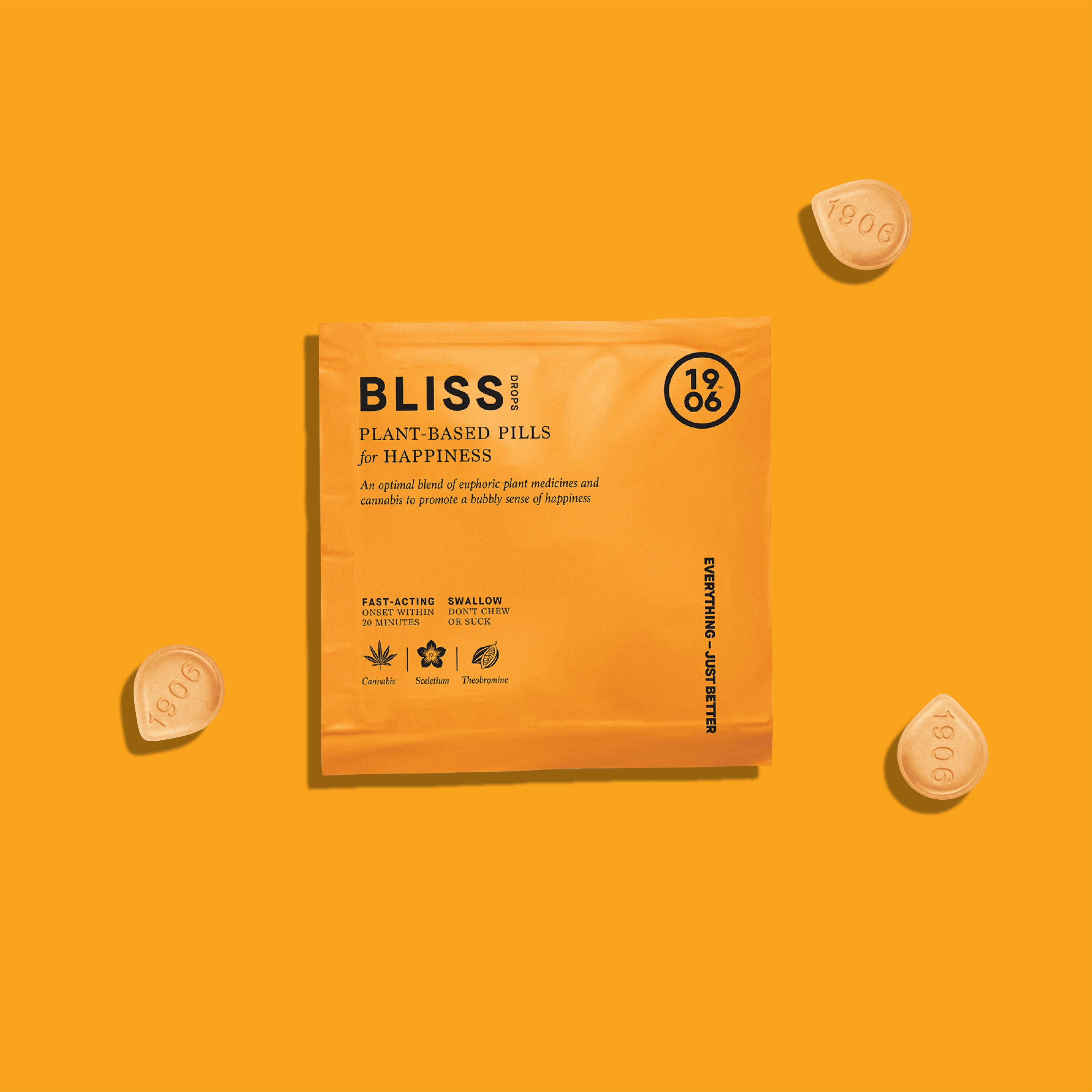 product image for Bliss 2 Pack Tablets THC: 10mg, CBD: 10mg