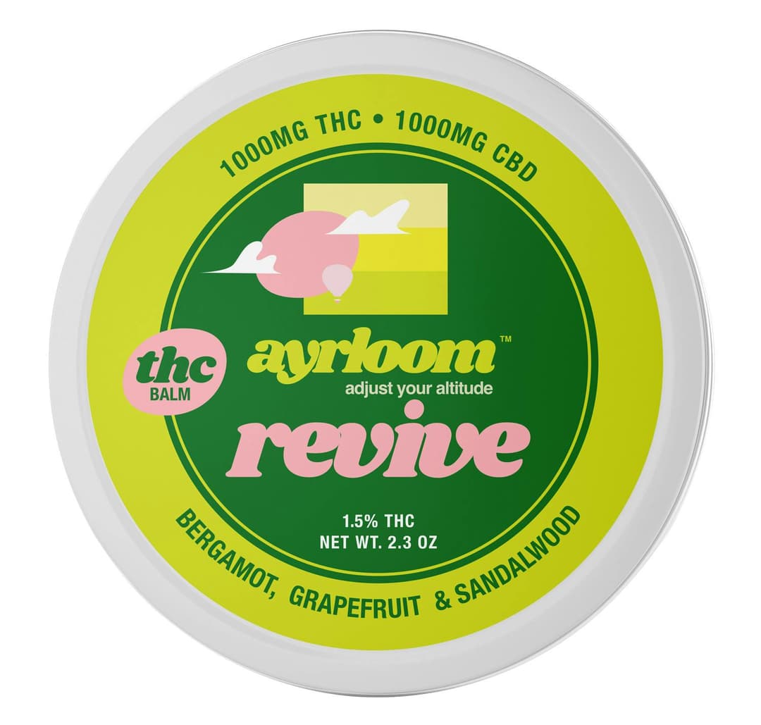 Ayrloom • Revive 1:1 Topical • 1000MG THC : 1000MG CBD - ayrloom | Treehouse Cannabis