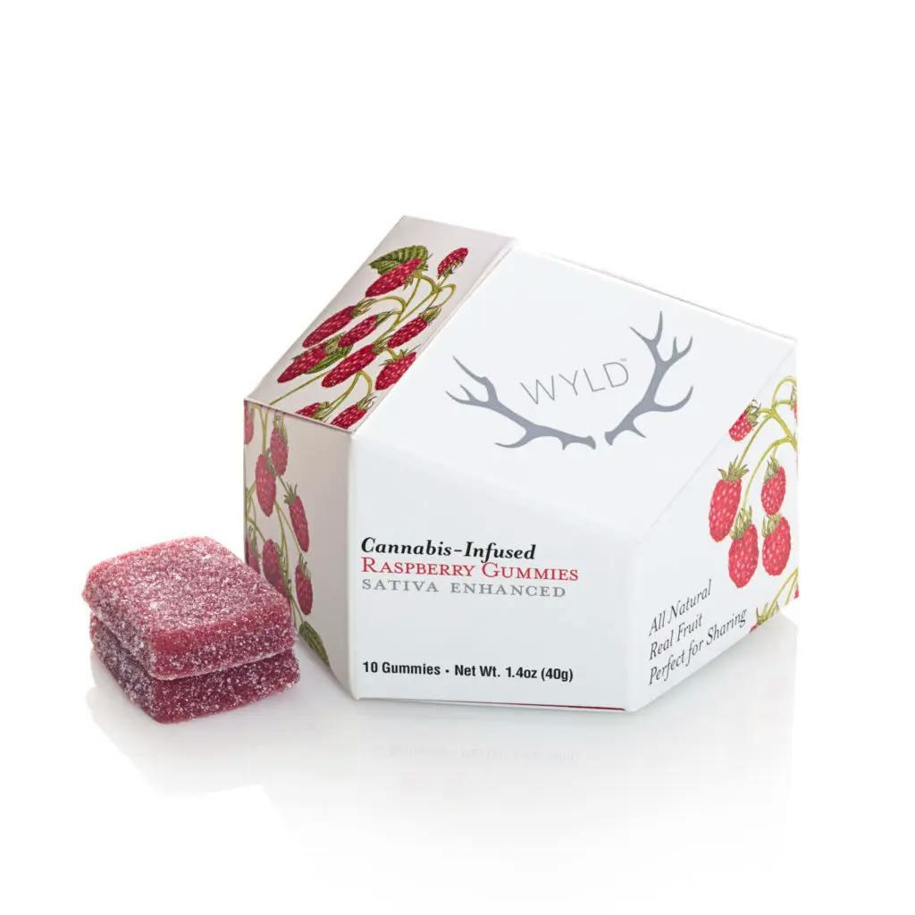 Raspberry • 10 Pack - Wyld - EDIBLES - Rockland County Weed Delivery | Treehouse Cannabis