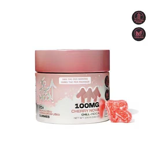 product image for Cherry Nova Gummies 20 pack 100mg To The Moon