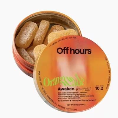 Awaken Orangeade Gummies 10 pack Off Hours - Off Hours 