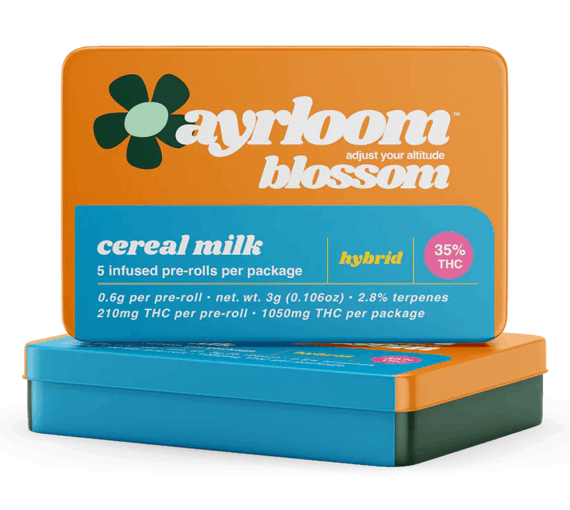 Cereal Milk • 5 pack Infused Pre-Rolls - ayrloom | Treehouse Cannabis