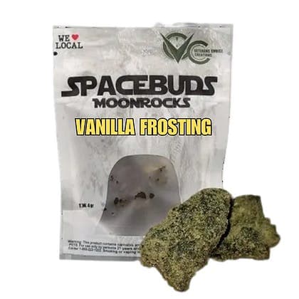 Vanilla Frosting • Moonrocks • 4g - Space Buds MoonRocks | Treehouse Cannabis