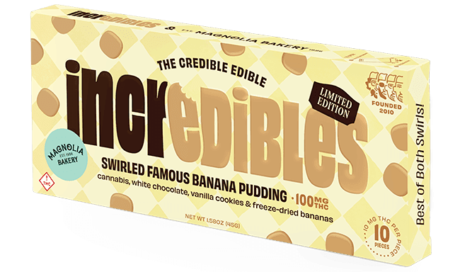 Banana Pudding Wafers 100mg - Incredibles 