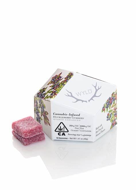 Huckleberry Hybrid Enhanced Gummies - Wyld | Treehouse Cannabis