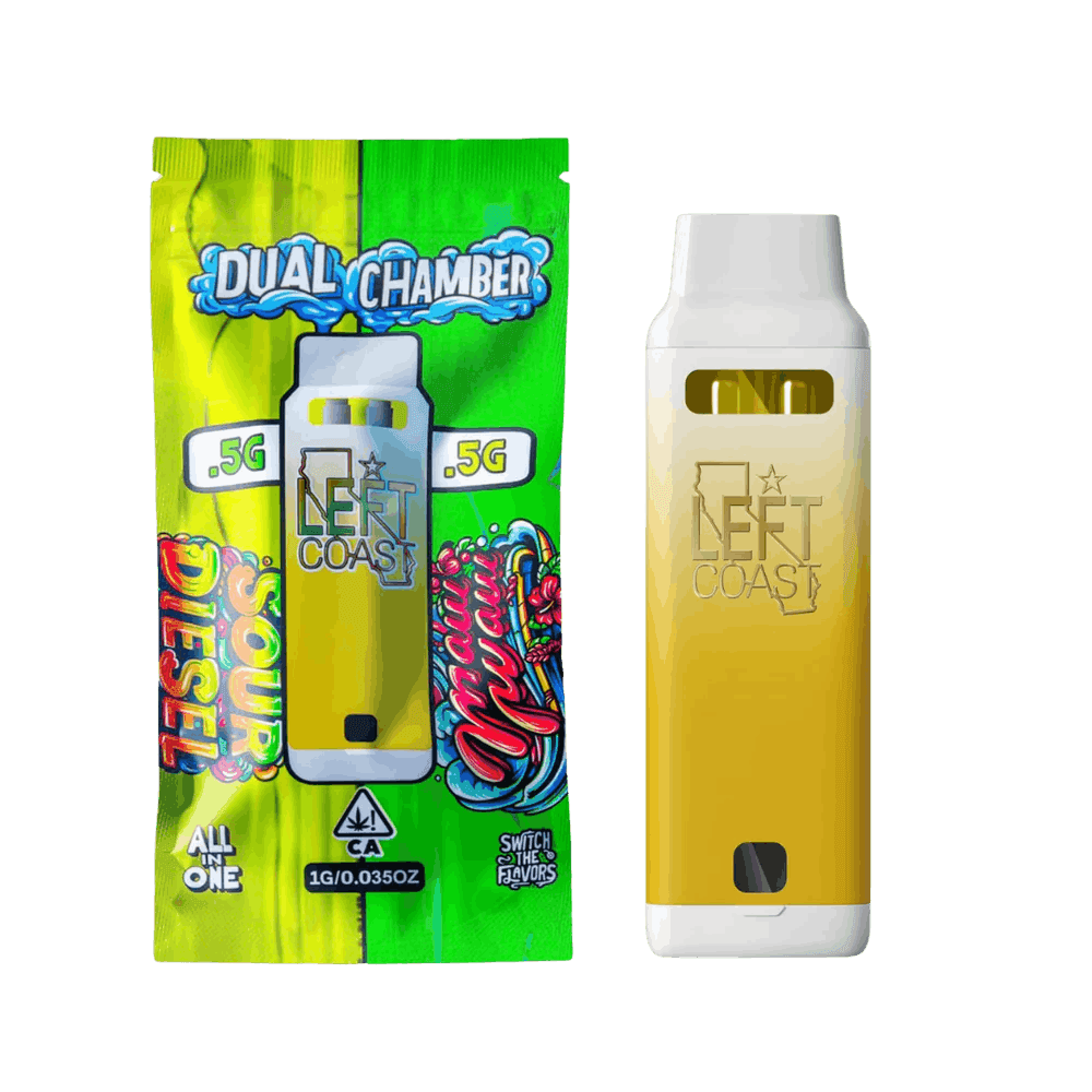 Sour Diesel x Maui Wowie • Disposable Vape - Left Coast | Treehouse Cannabis