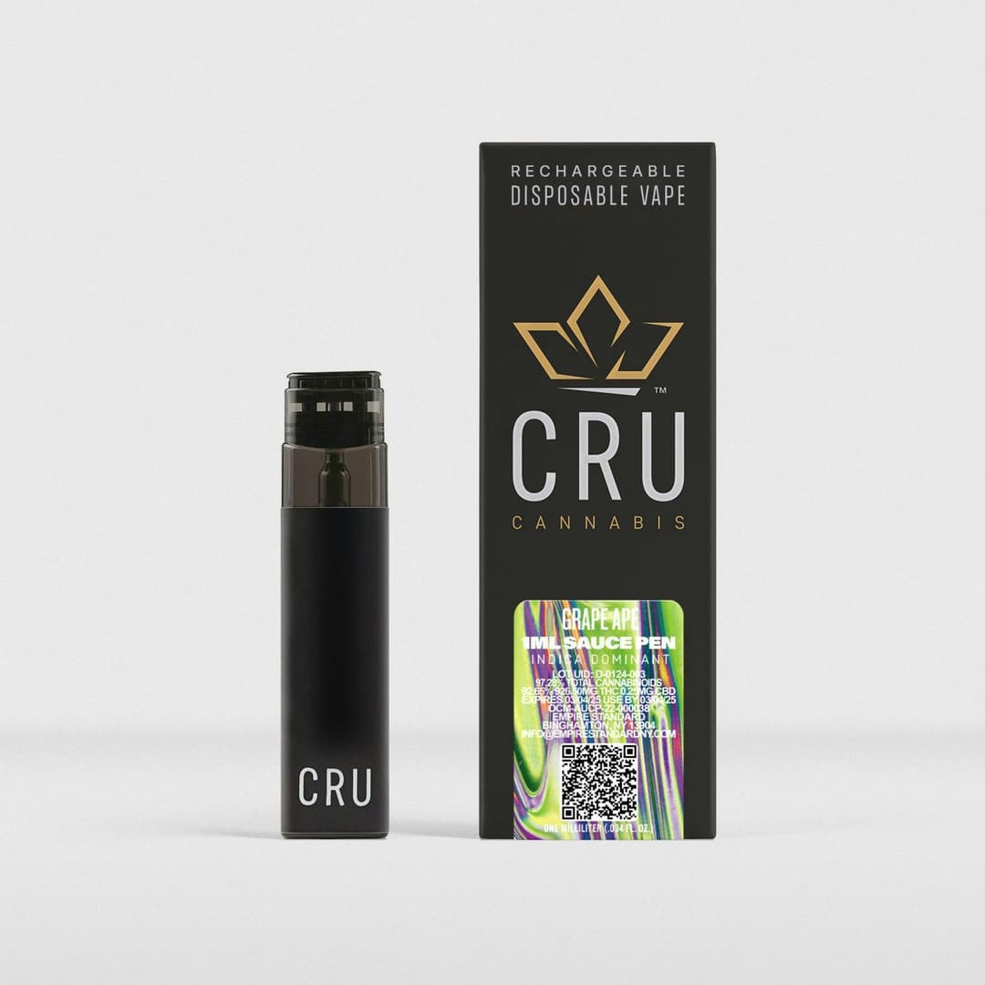 Grape Ape • Disposable • 1ml - CRU Cannabis | Treehouse Cannabis