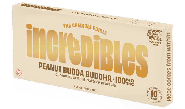 Peanut Budda Buddha Pretzels 100mg - Incredibles 