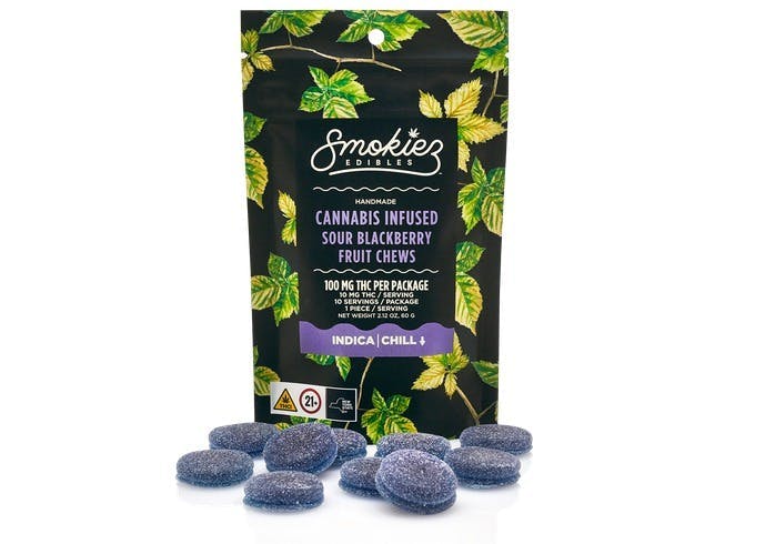 Sour Blackberry Gummies • 10 Pack - Smokiez Edibles - EDIBLES - Rockland County Weed Delivery | Treehouse Cannabis