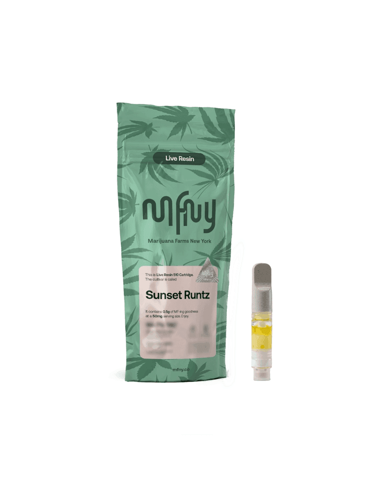 Sunset Runtz • Live Resin • Cartridge • .5g - MFNY | Treehouse Cannabis