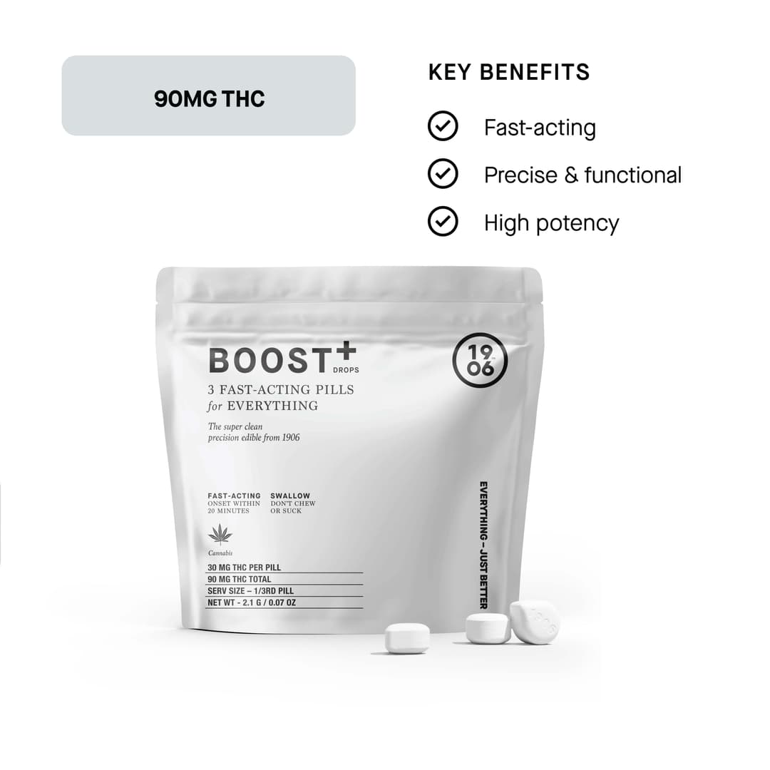 BOOST+ Drops 3-pack - 1906 | Treehouse Cannabis