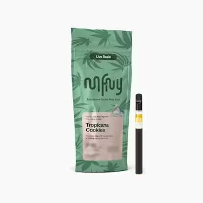 Tropicana Cookies • Live Resin • Disposable Vape Pen • .5g - MFNY | Treehouse Cannabis