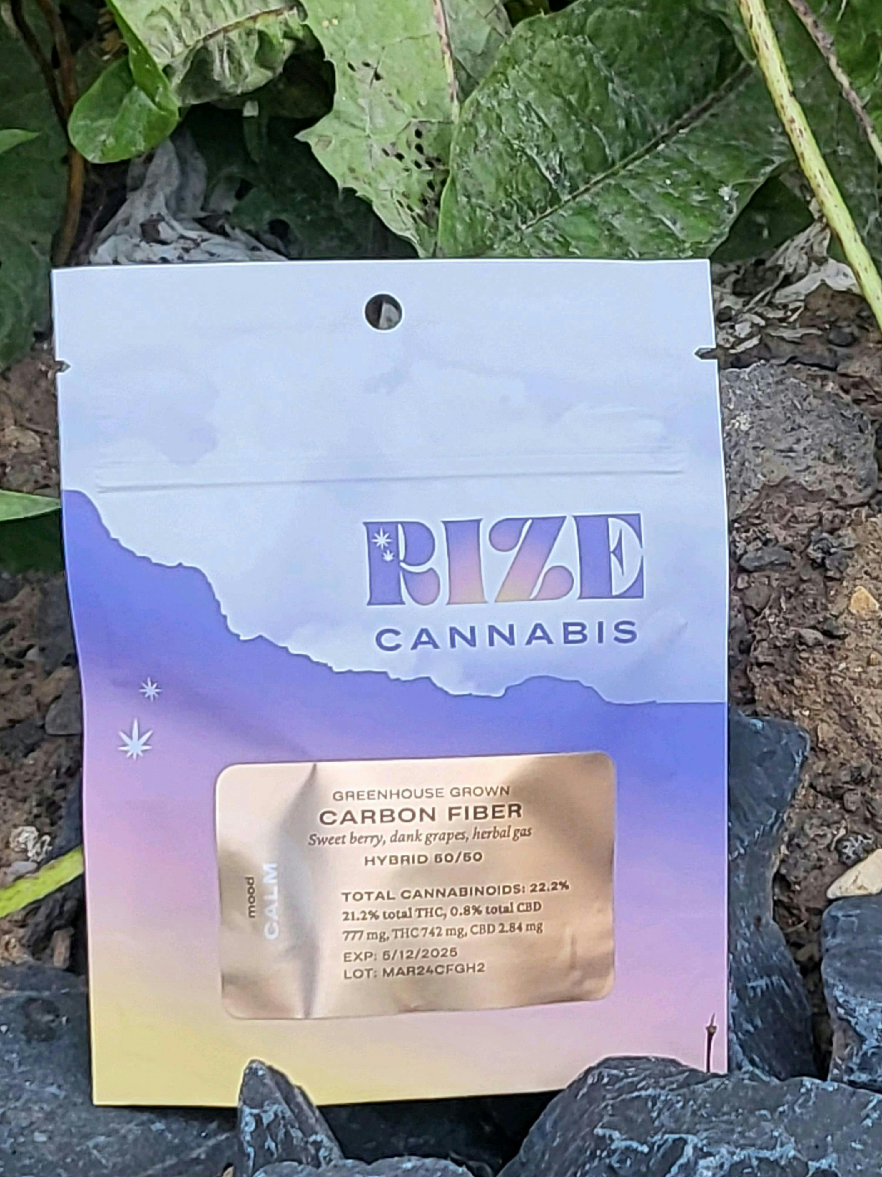 Carbon Fiber • 3.5g - Rize Cannabis - FLOWER - Rockland County Weed Delivery | Treehouse Cannabis